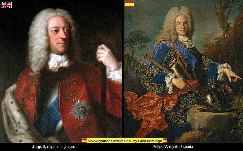 jorge II y felipe V